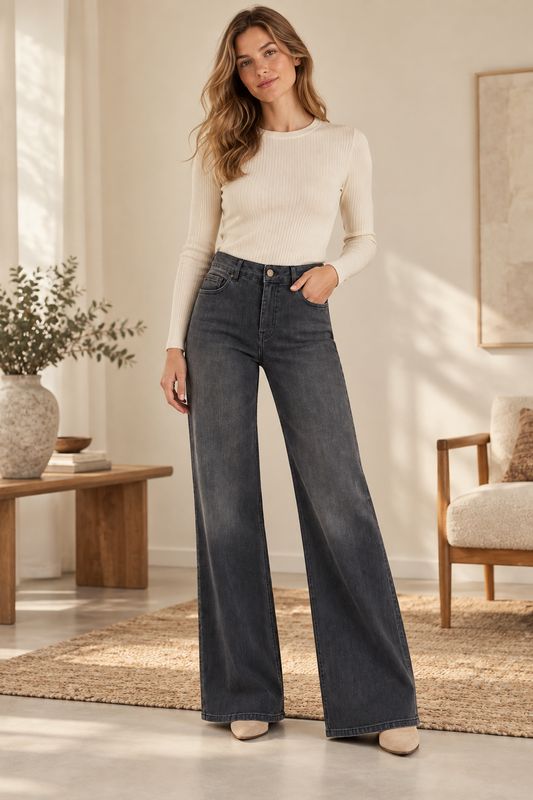 MEXX Drift wide legg jeans