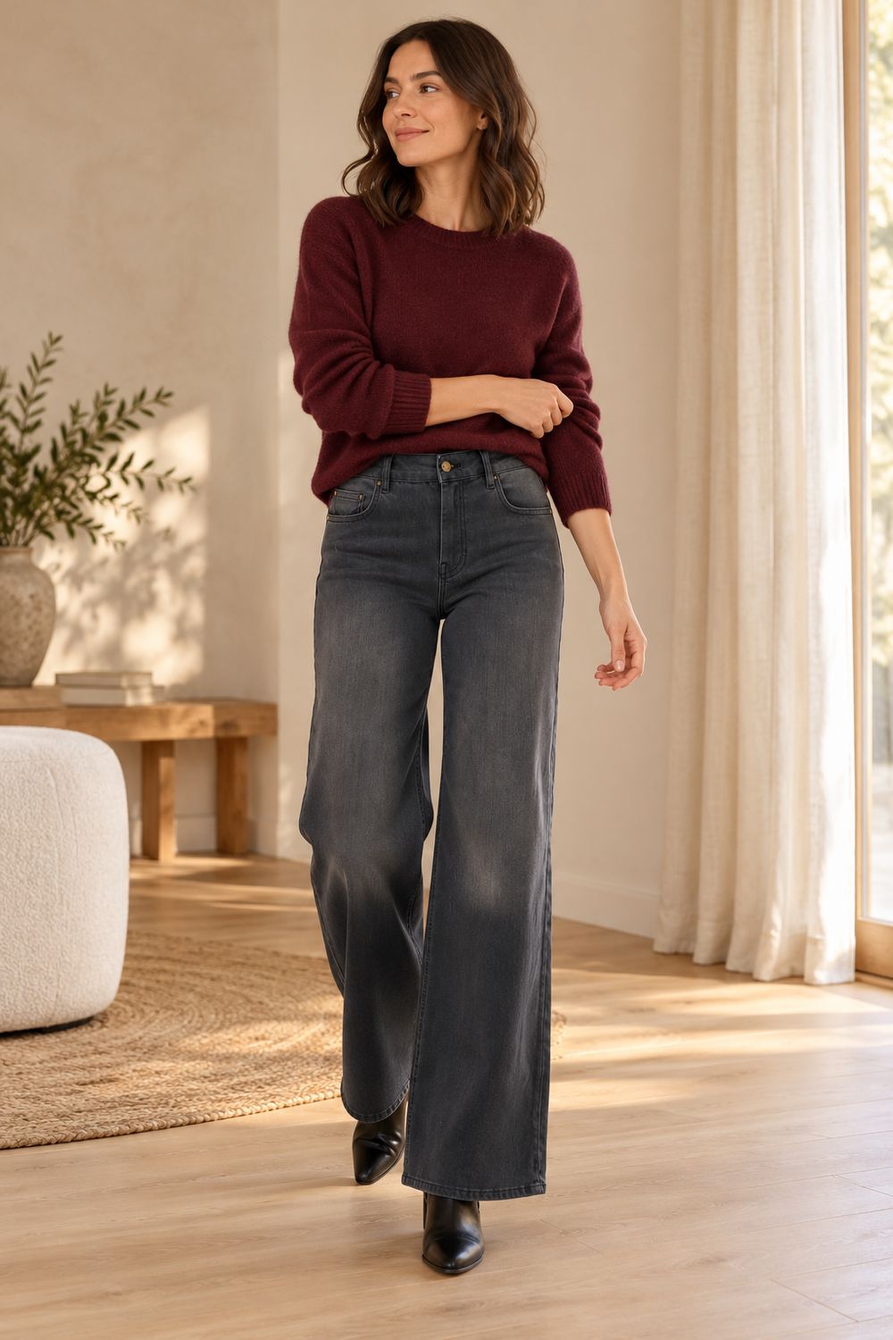 MEXX Drift wide legg jeans