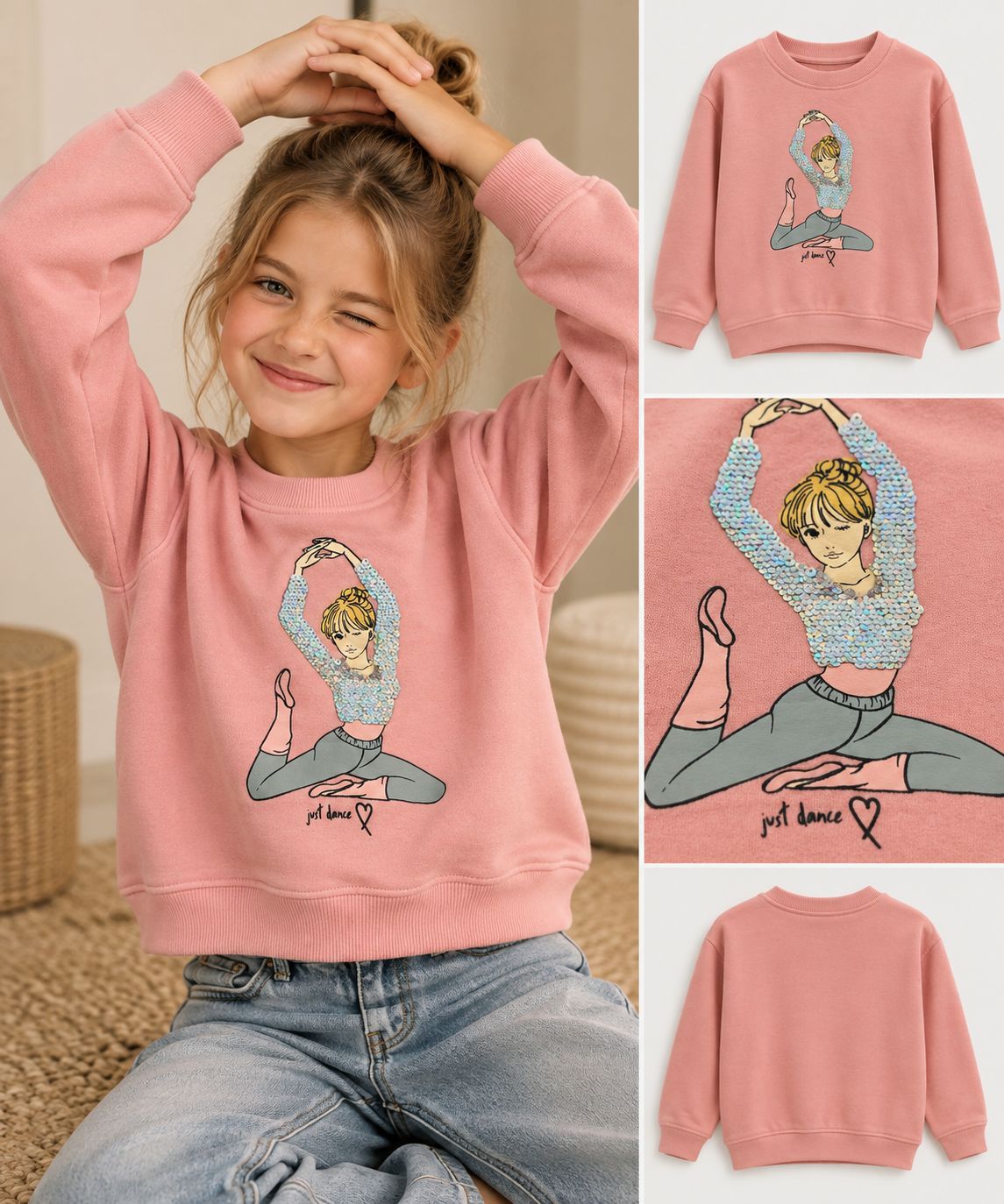Blue7 Sweater JUST DANCE