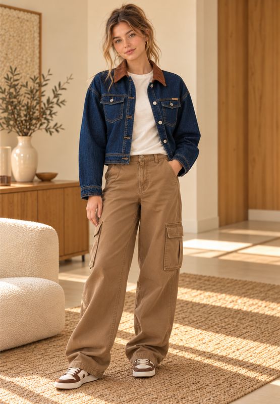Hailys JeansJacket Cordi