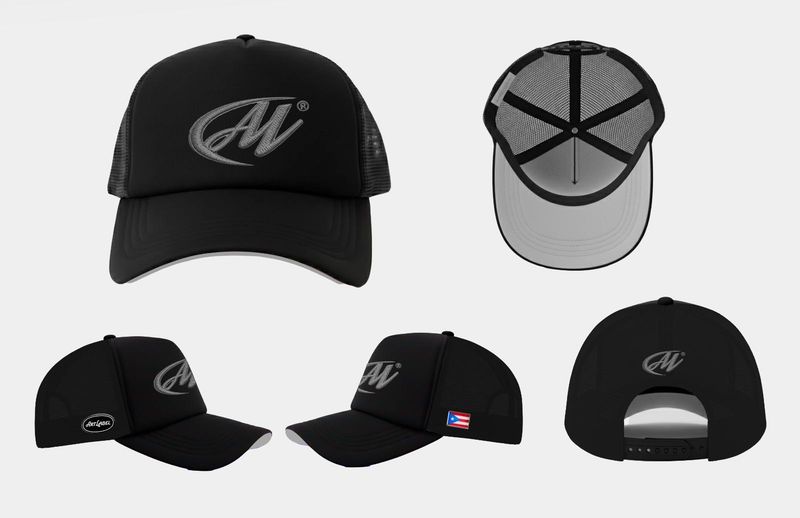 Art Label Studios - Shadow Black Trucker Hat