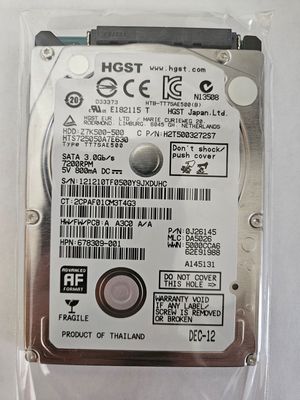 HGST Travelstar 500G