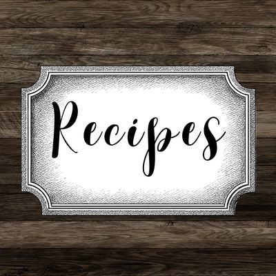 Recipes
