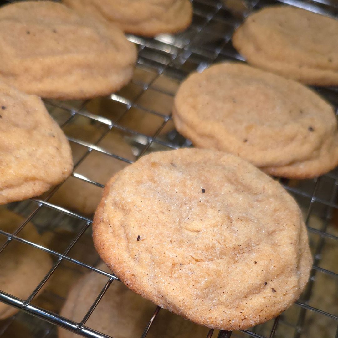 Sourdough Vanilla Sugar Cookies