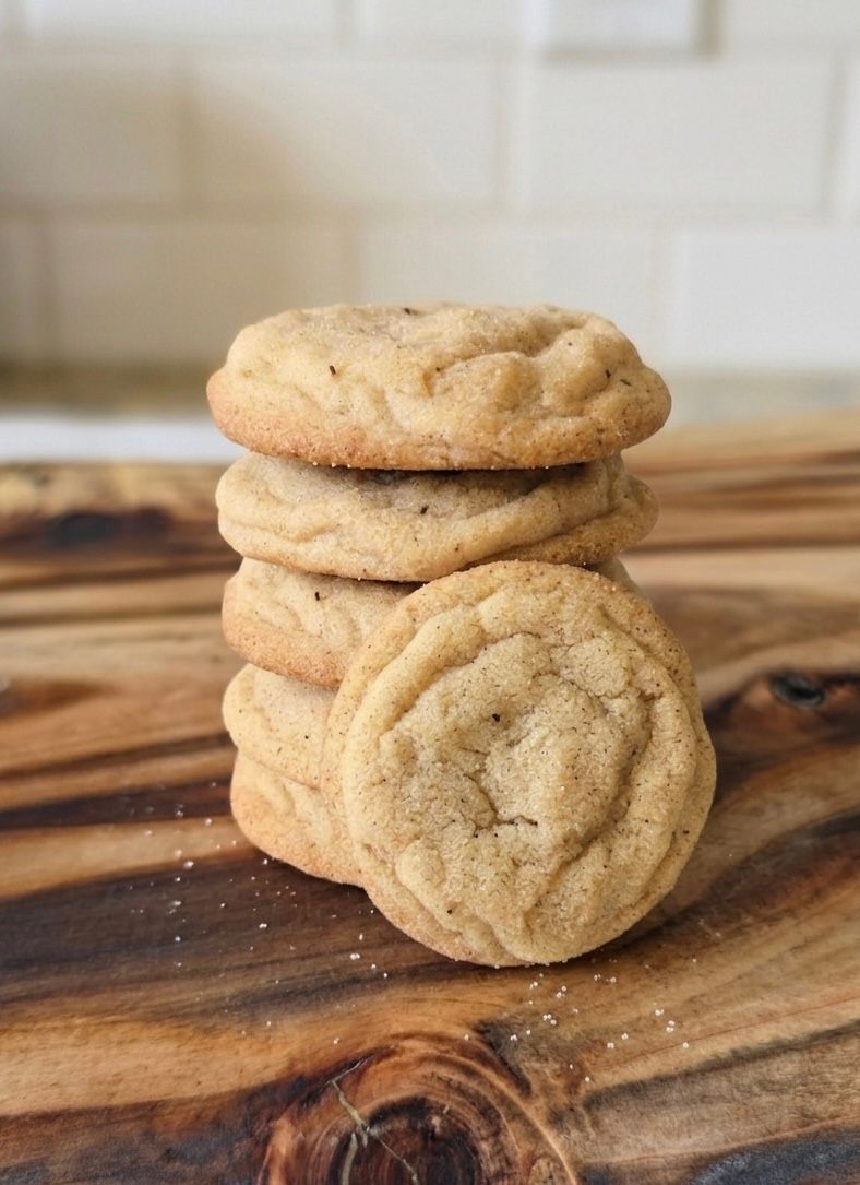 Sourdough Vanilla Sugar Cookies
