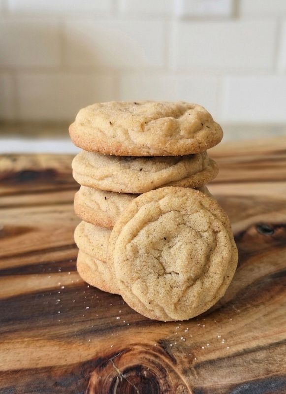 Sourdough Vanilla Sugar Cookies