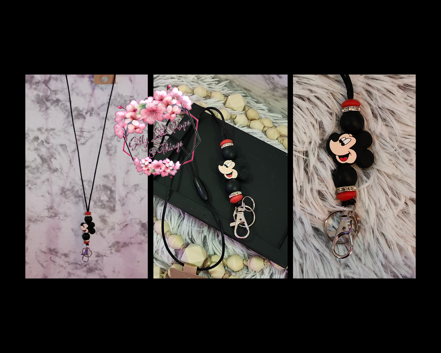 "Mouse" Silicone Lanyard