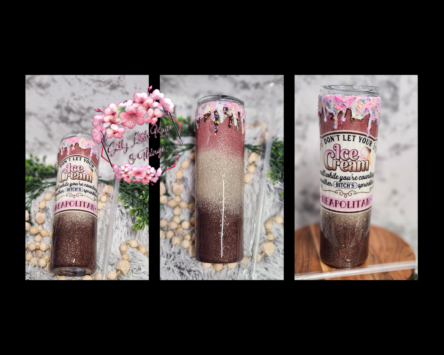 30oz Tapered Skinny Ice Cream Drip- Chill"s cup