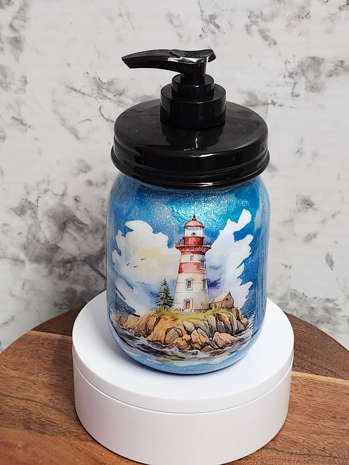 Lighthouse Ink Swirl Dispenser