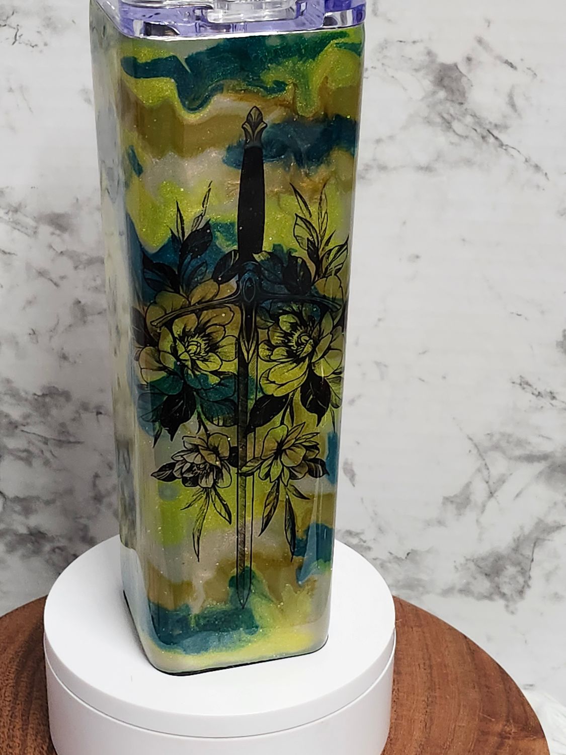 20oz Boxy Tumbler W/ Tattoo