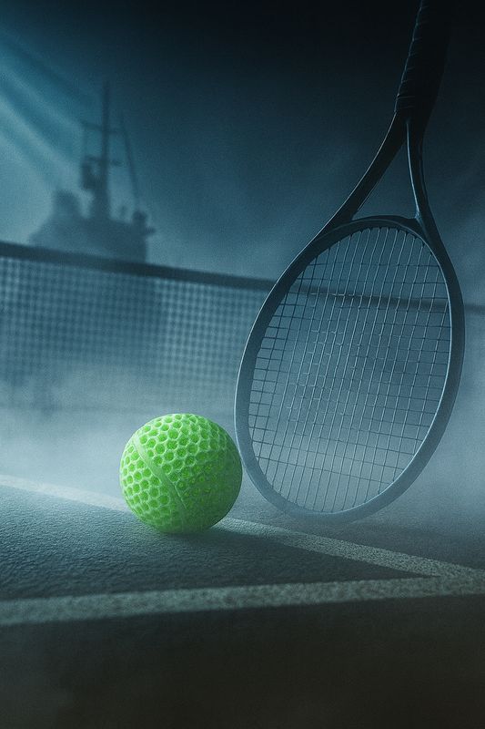 Tennisball 3D gedruckt