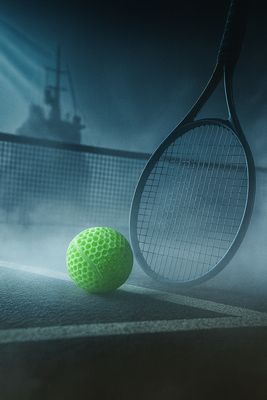 Tennisball 3D gedruckt