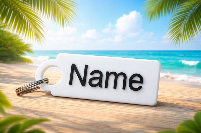 Personalisierter Schlüsselanhänger