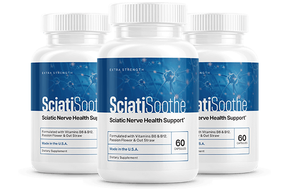 SciatiSoothe (Nerve Health Support) Relief From Chronic Sciatic Nerve Pain And Discomfort.