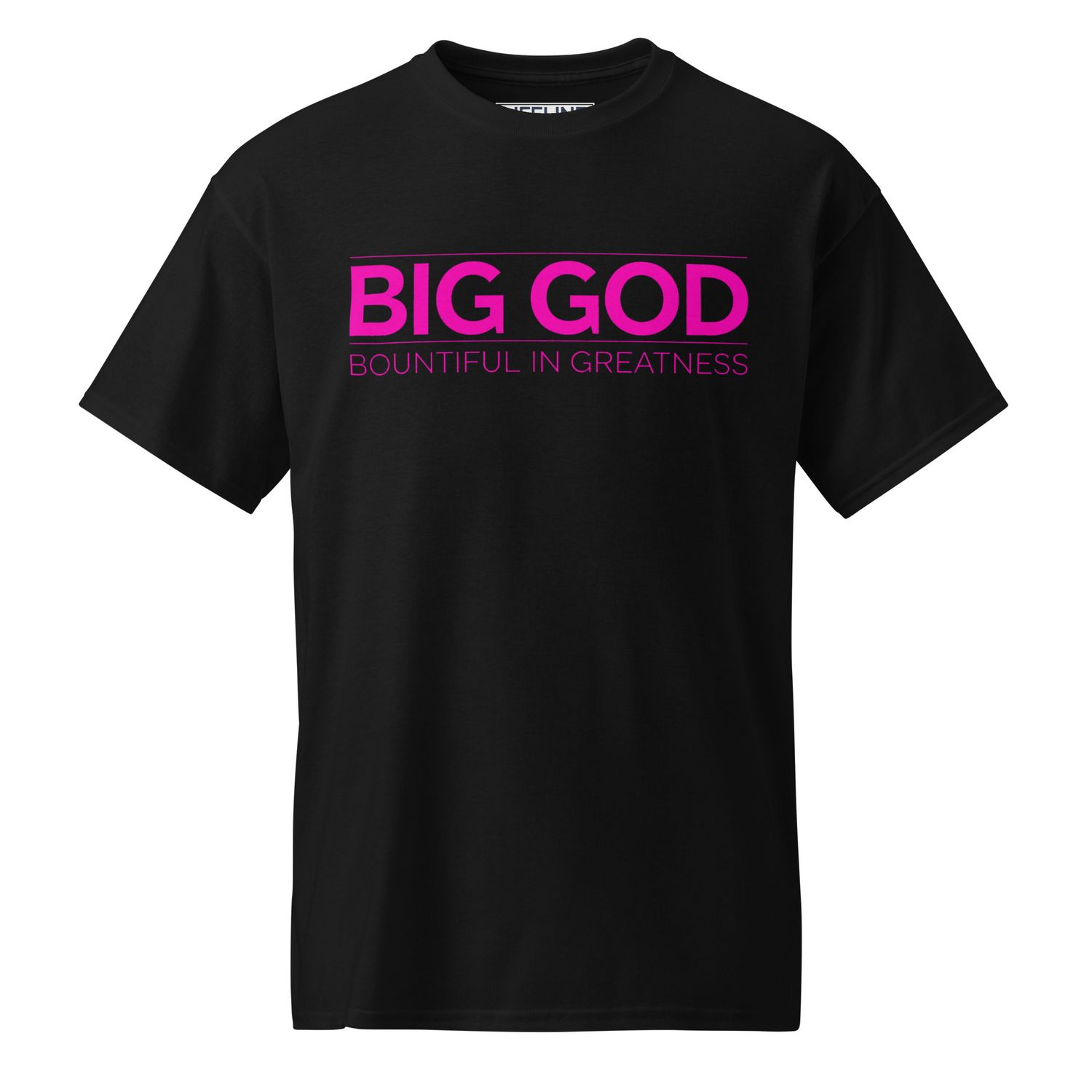 BIG GOD COLLECTION - Neon Pink DryBlend® T-Shirt