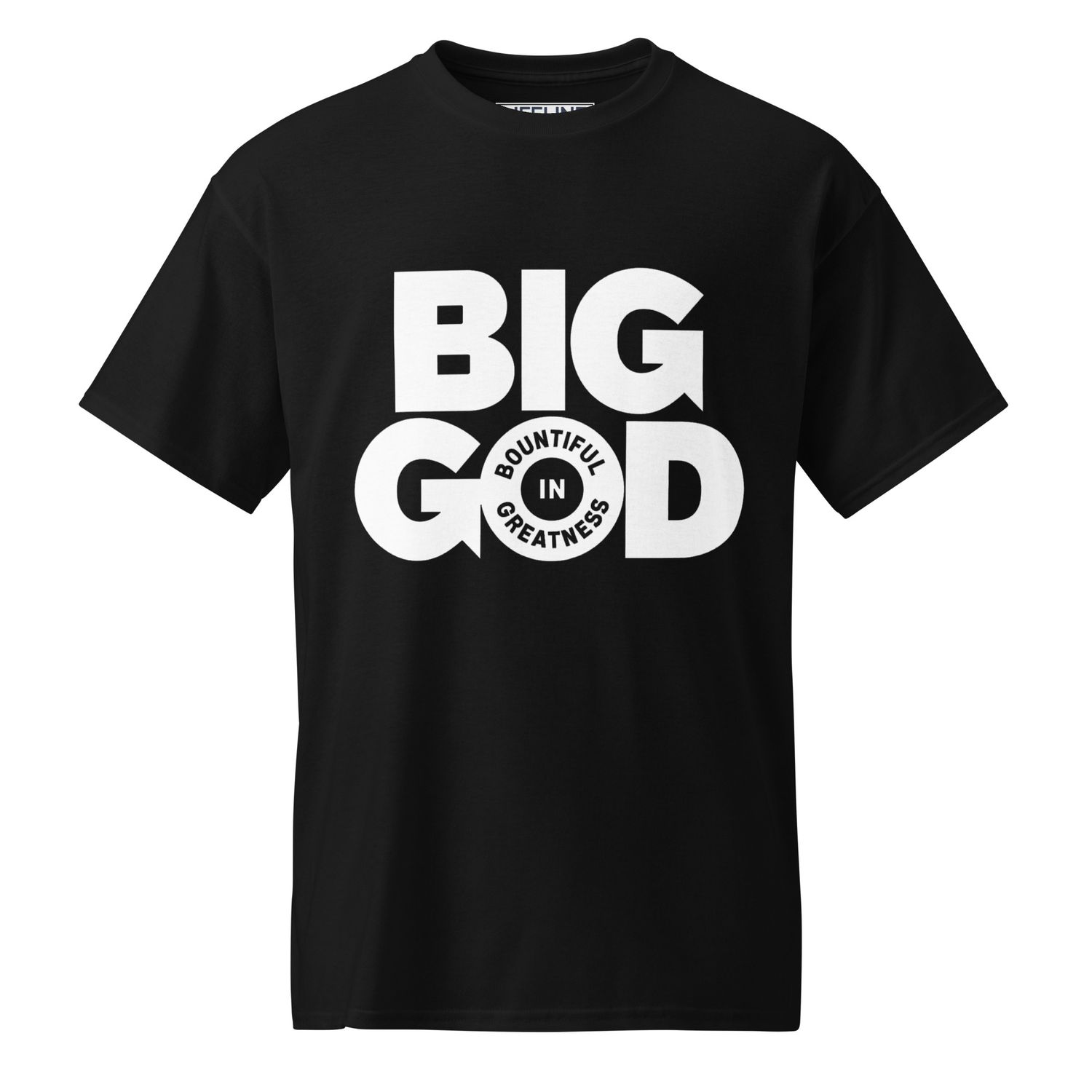 BIG GOD COLLECTION - DTF Bold White DryBlend® T-Shirt
