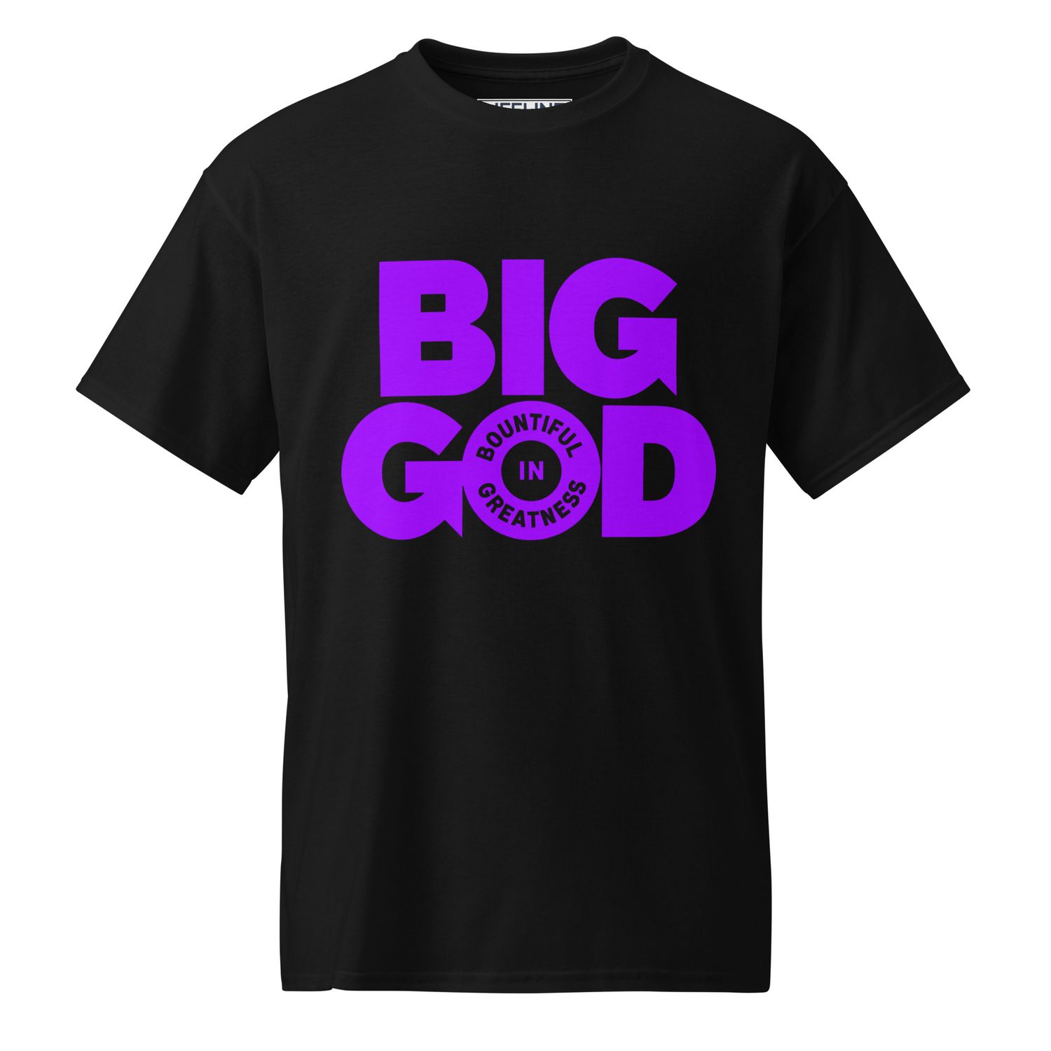 BIG GOD COLLECTION - DTF Bold Purple DryBlend® T-Shirt