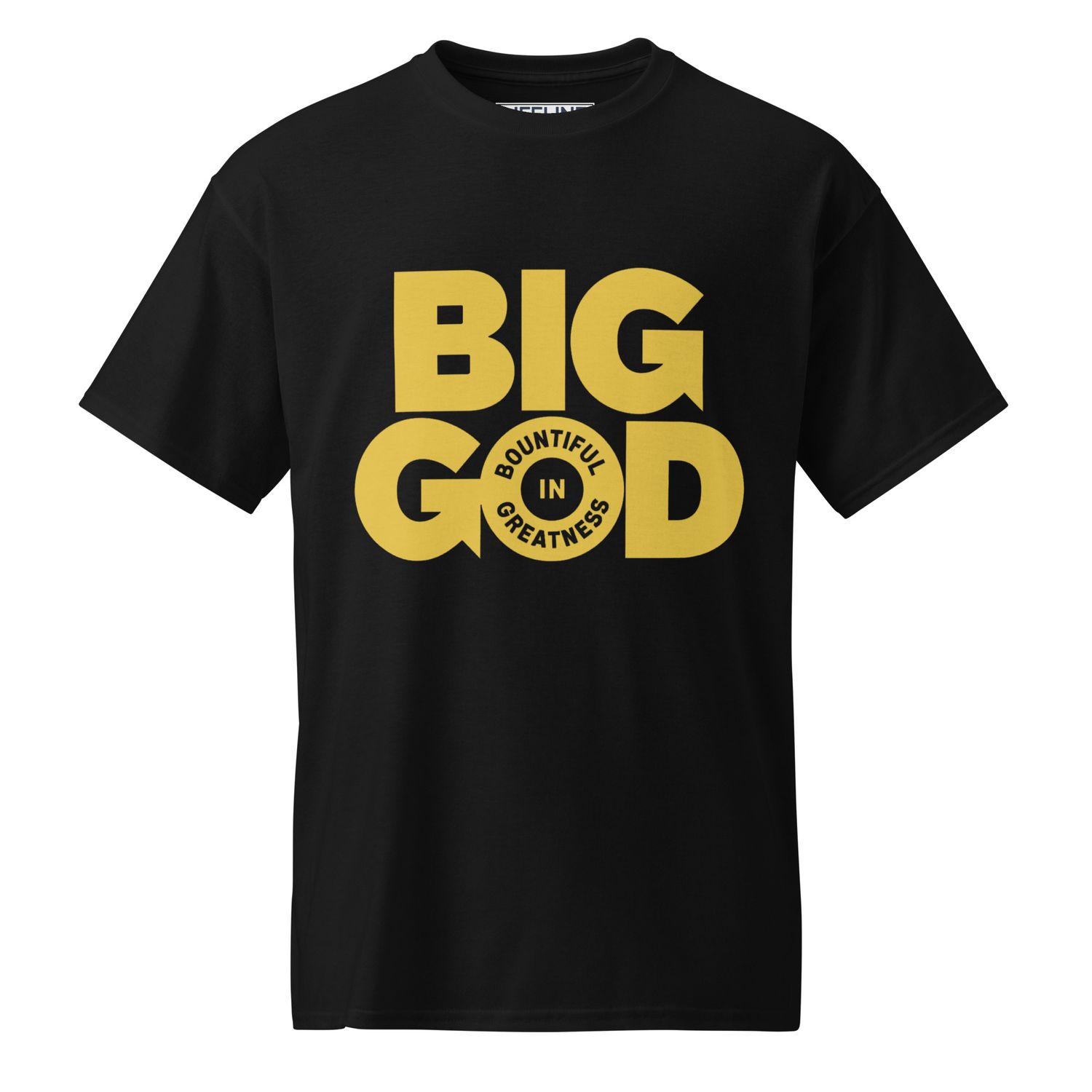 BIG GOD COLLECTION - DTF Bold Yellow DryBlend® T-Shirt