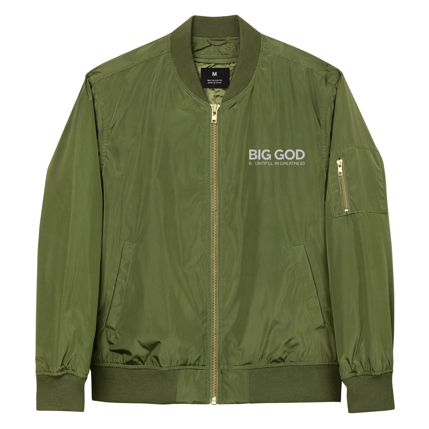 BIG GOD COLLECTION - Premium Bomber Jacket