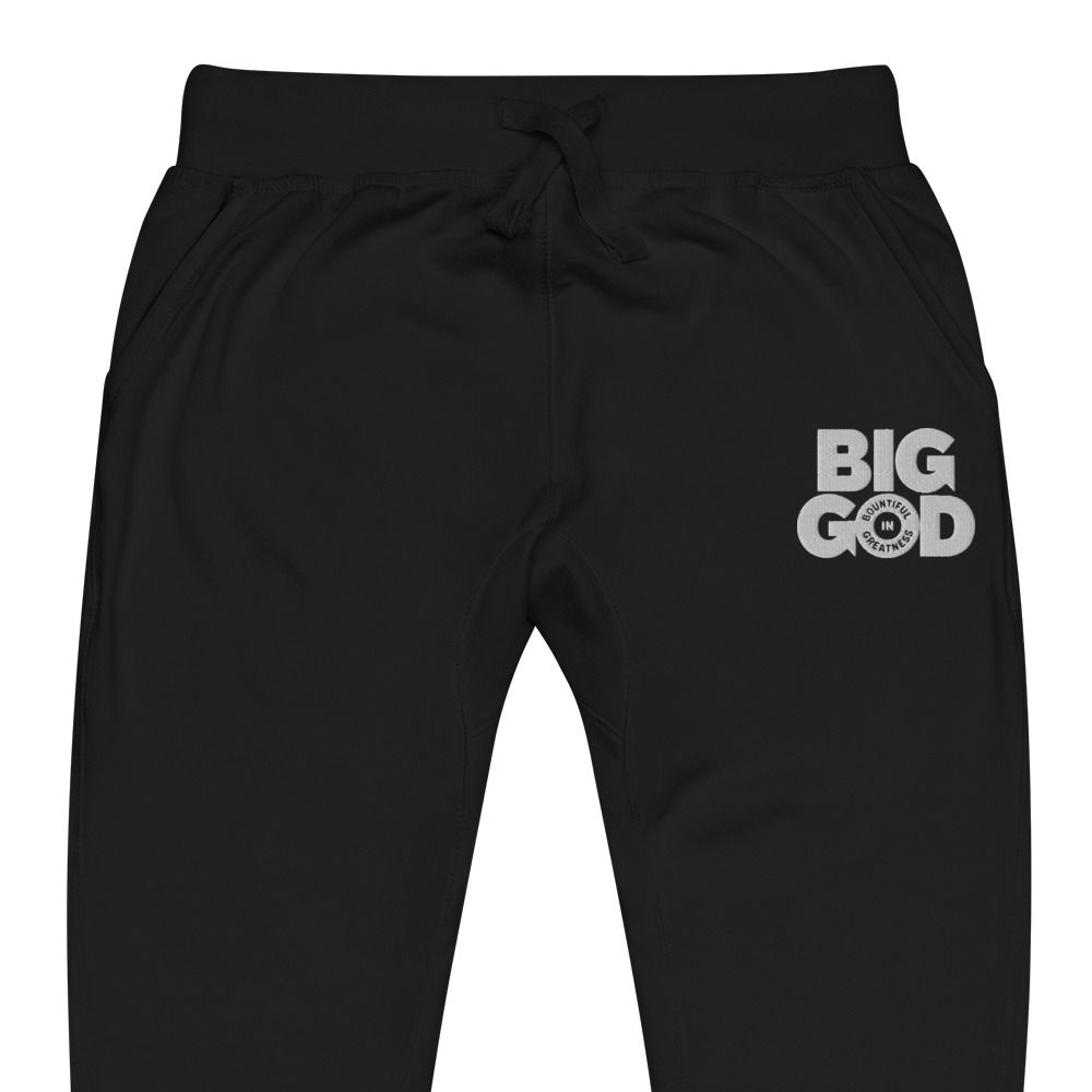 BIG GOD COLLECTION - Unisex fleece sweatpants