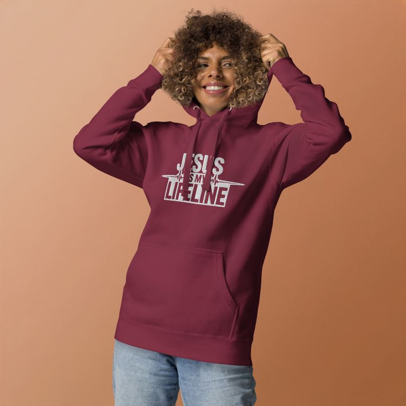 Jesus is my Lifeline -  Hoodies