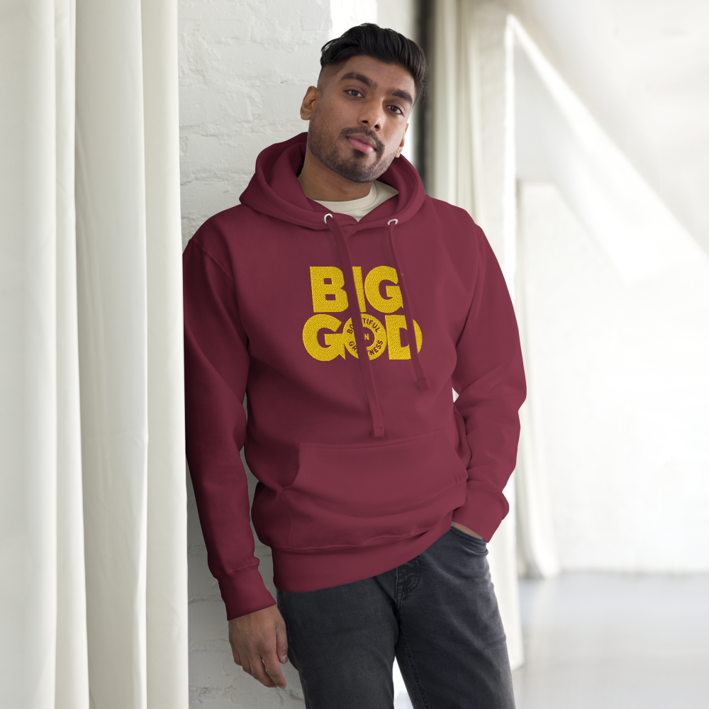 BIG GOD Collection BG- Embroidered Unisex Hoodie