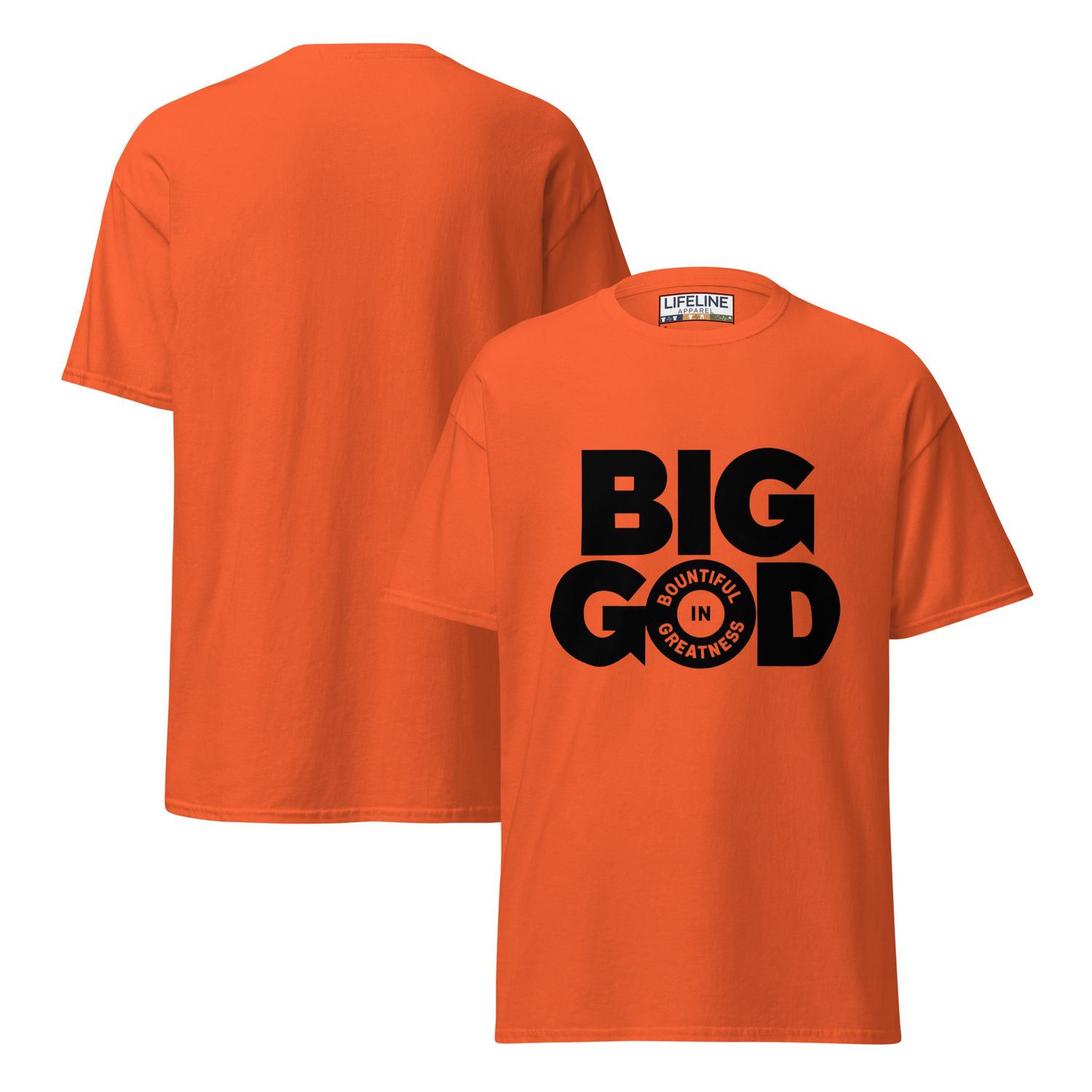 BIG GOD Game Day Collection - B Unisex classic tee