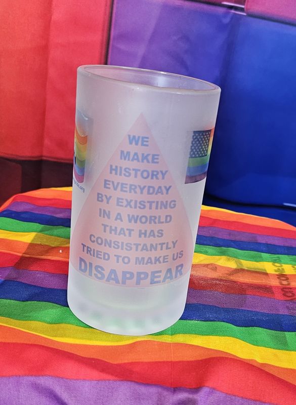 16 oz glass mug