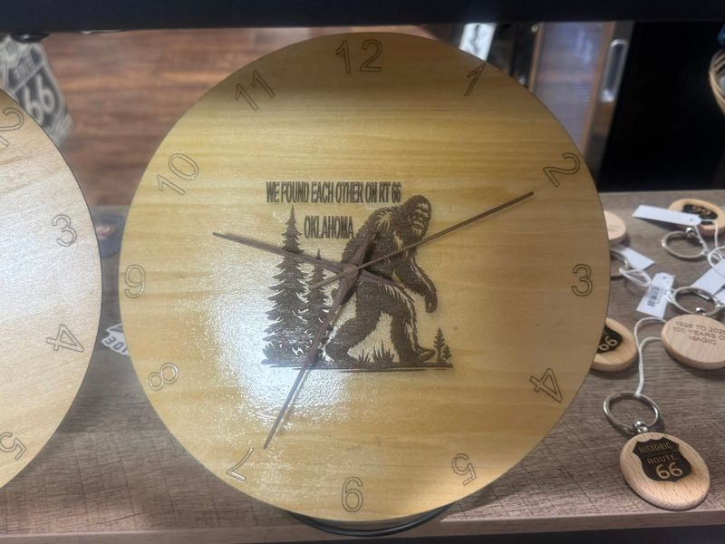 rt 66 sasquatch clock