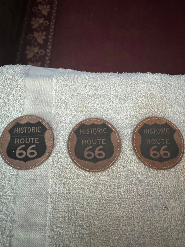 rt 66 iron on patches