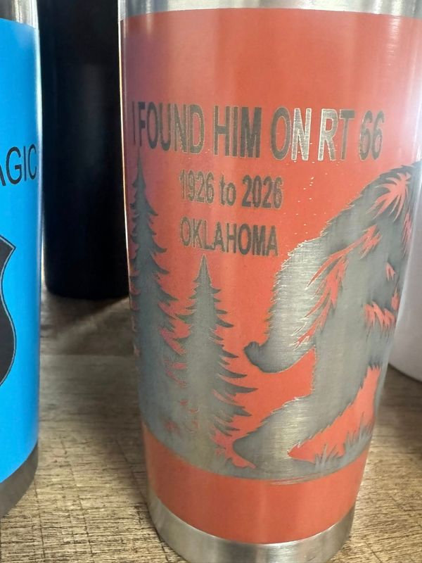 rt 66 sasquatch tumbler
