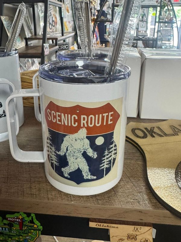 rt 66 insulated mug with lid and straw