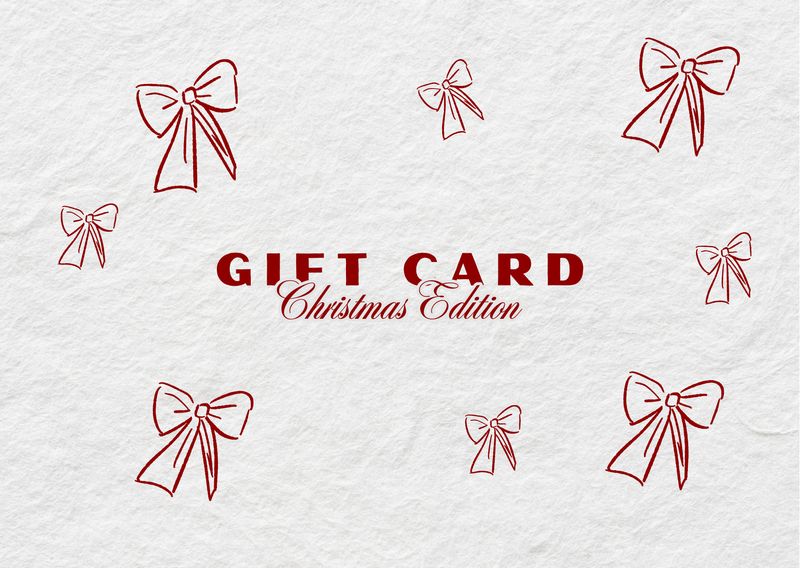 GIFT CARD- CHRISTMAS EDITION