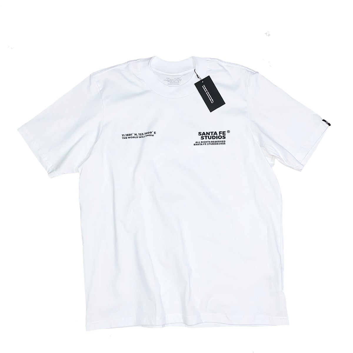 Santa Fe Studios Chrome Tee White