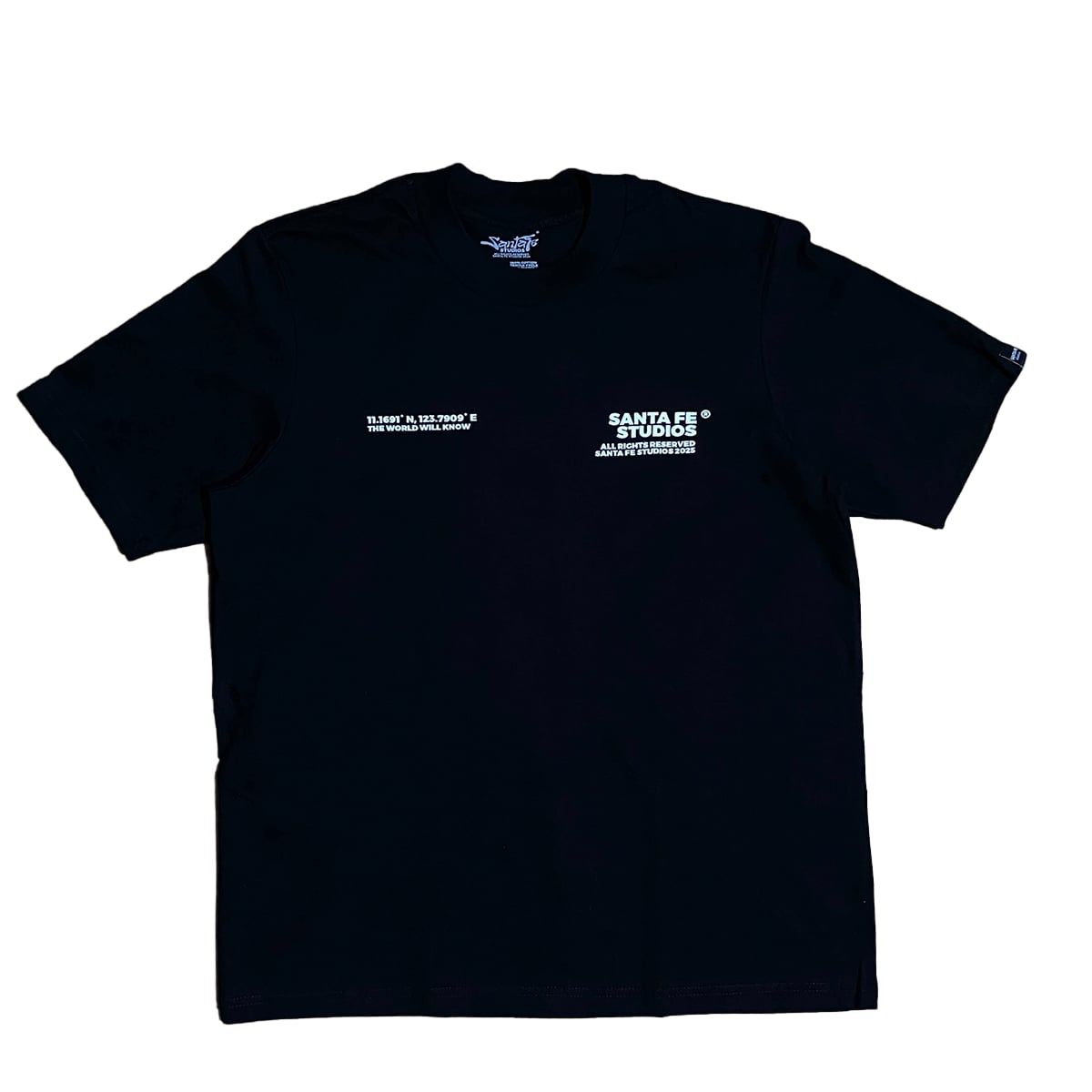 Santa Fe Studio Chrome Tee Black