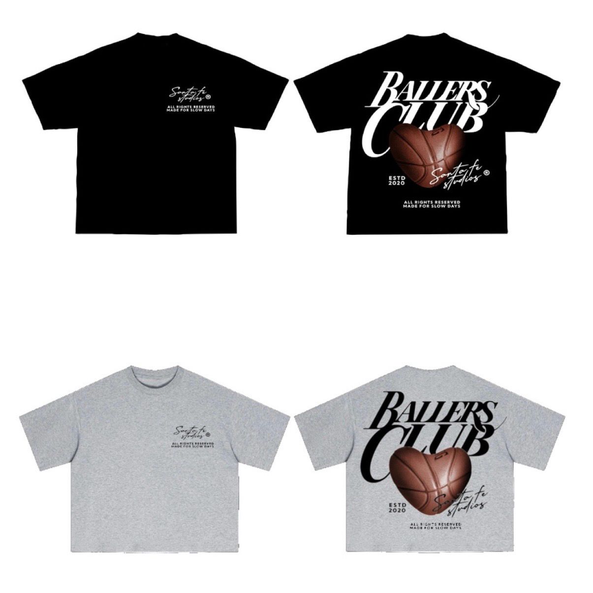 Ballers Club Box Tee - Santa Fe Studios