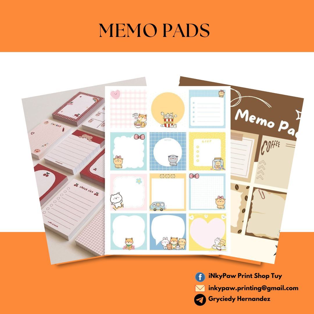 Memo/Note pads