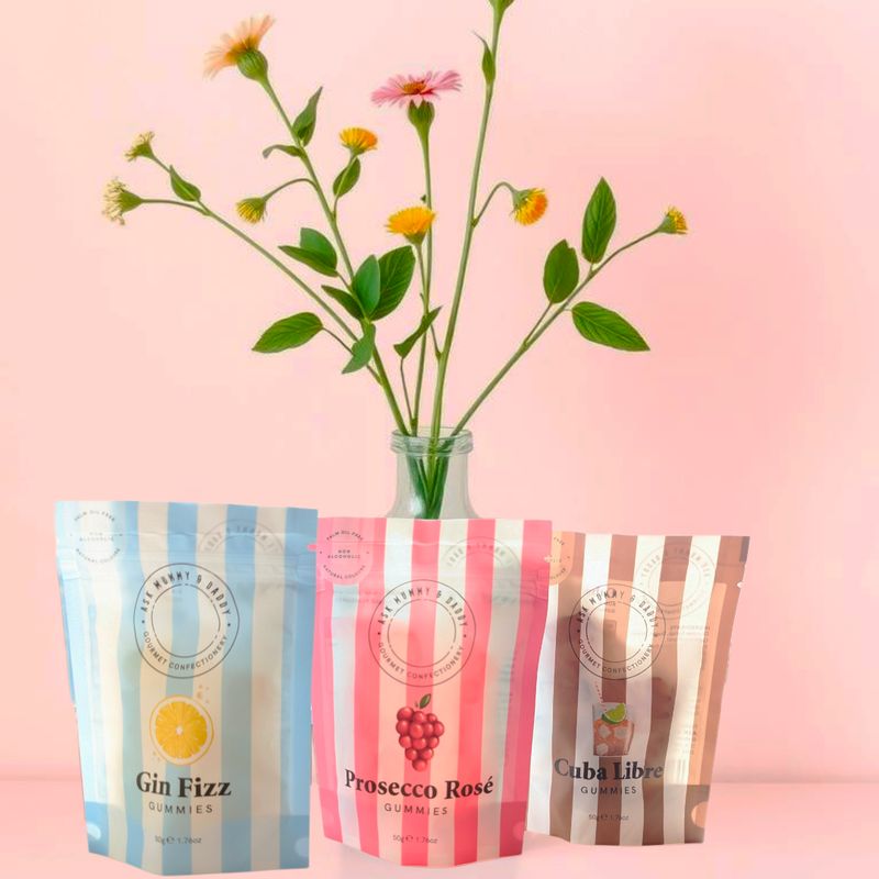 Gourmet Cocktail Inspired Gummies (Non Alcoholic)