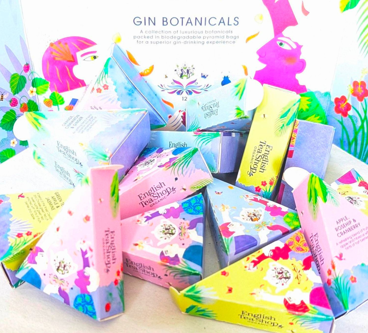 Organic Botanical Gin Infusion Bags - Pack of 3 