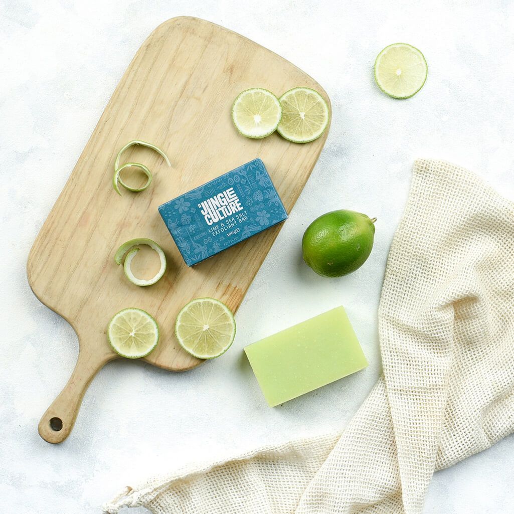 Lime &amp; Sea Salt Natural Soap Bar