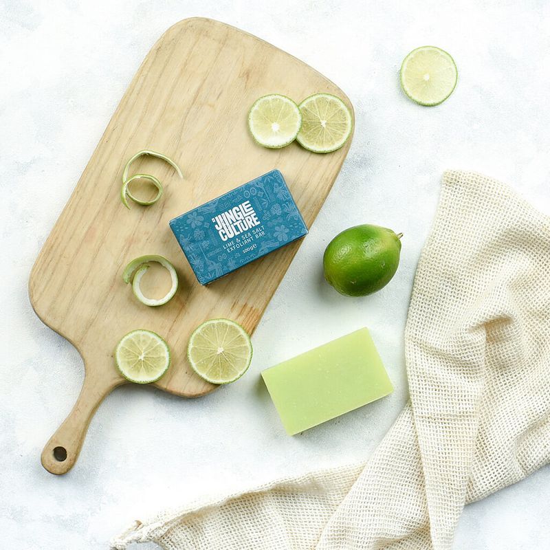 Lime &amp; Sea Salt Natural Soap Bar