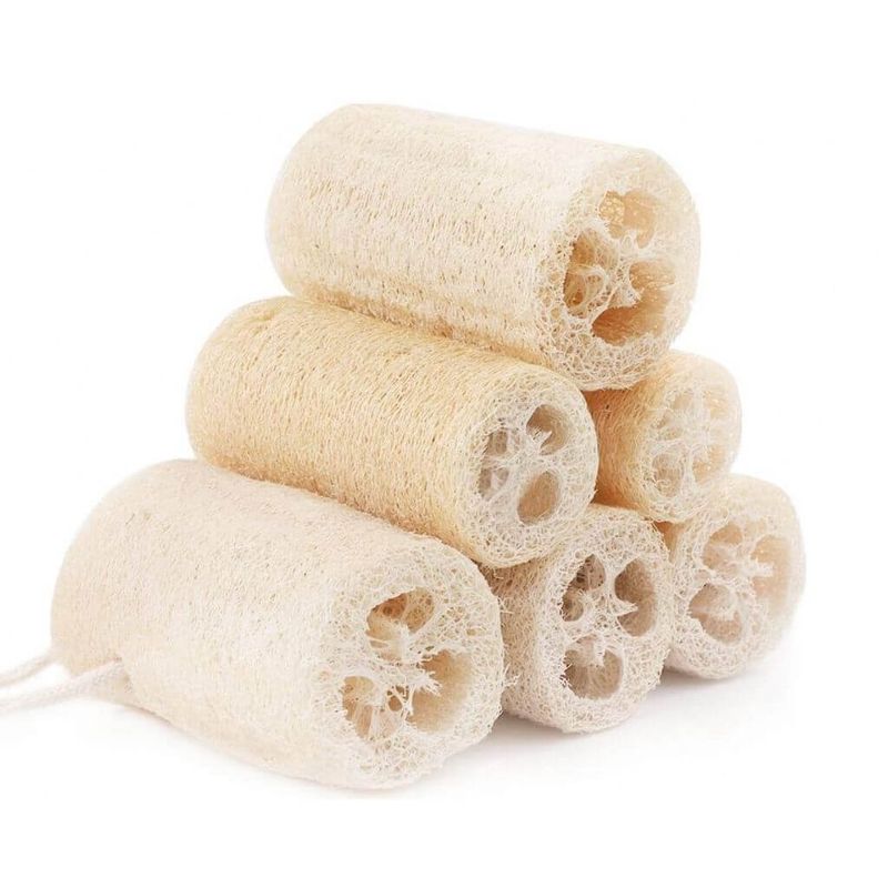 Natural Organic Loofah  - Exfoliating Sponge Single
