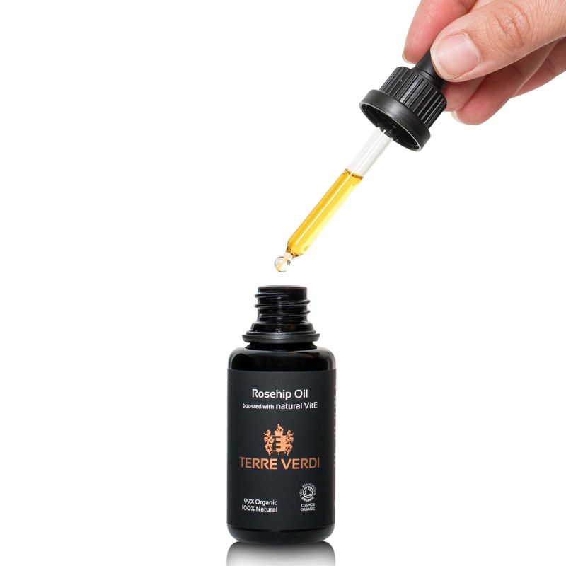 Organic Rosehip Oil Boosted with Natural Vitamin E