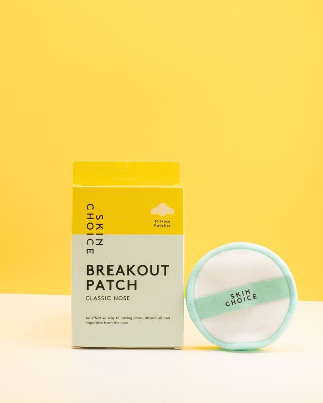 Nose Patches (with Reusable Cotton Rounds) - 10 Patches