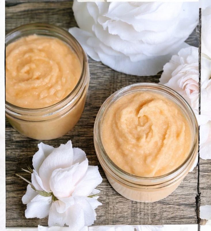 Luxury Orange, Basil and Lime Foot Scrub