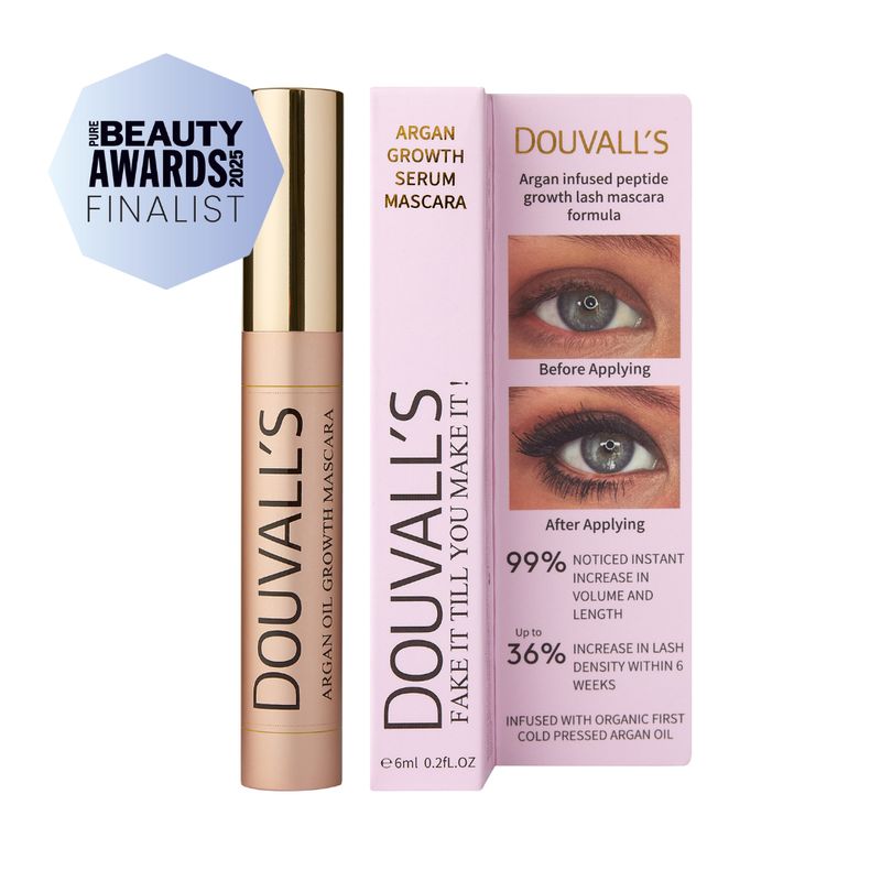 Argan Growth Serum Mascara 6ml | Achieve Longer, Fuller, and Voluminous Eyelashes