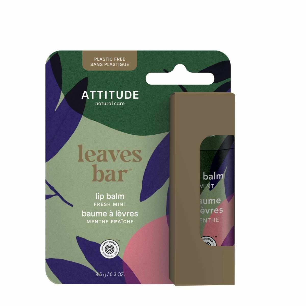 ATTITUDE Super Leaves Lip Balm - Mint