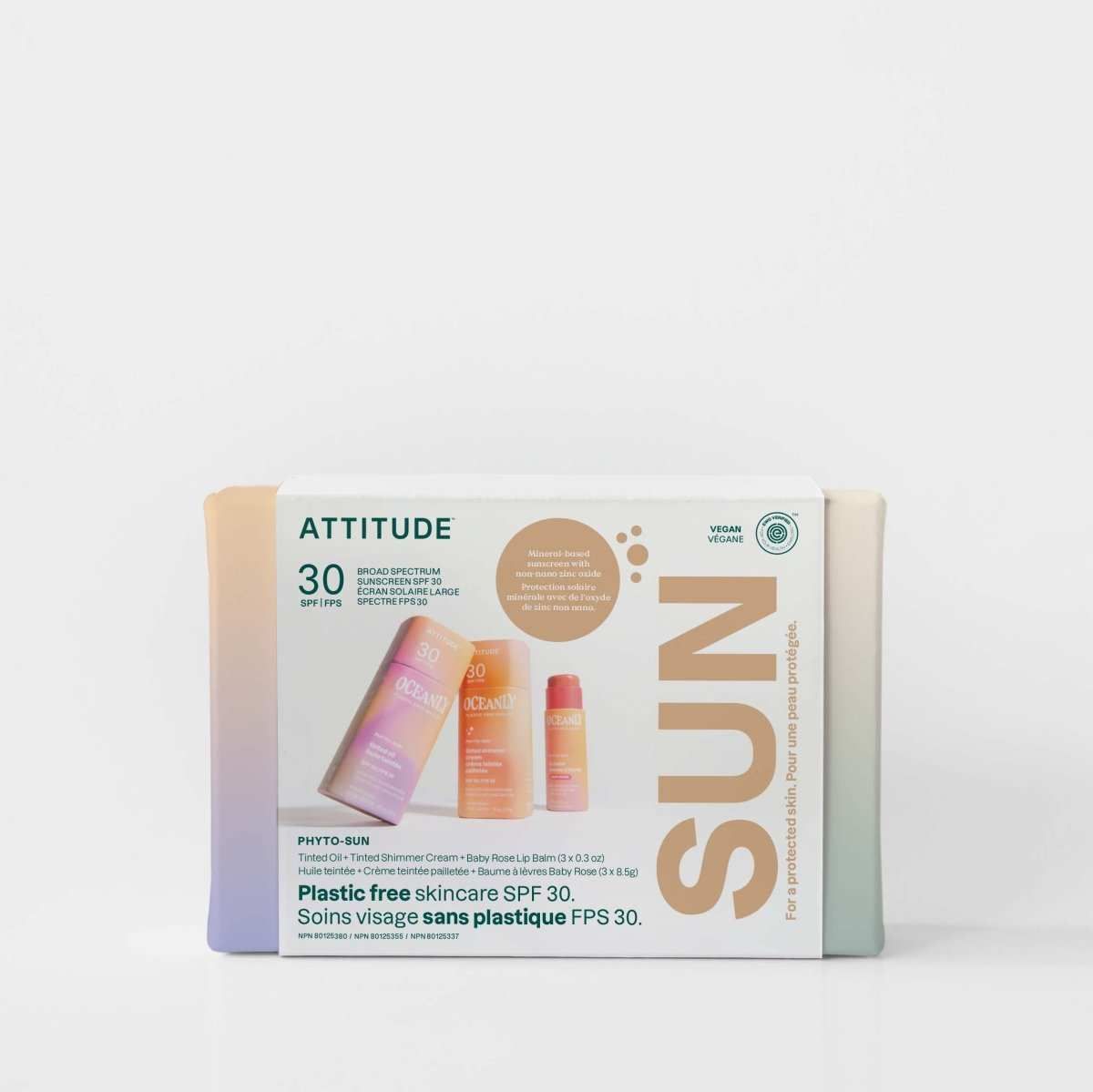 ATTITUDE Phyto-Sun Kit - SPF 30 with Non-Nano Zinc Oxide