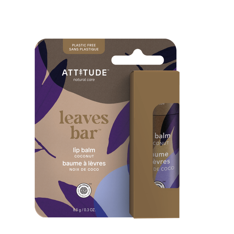 ATTITUDE Super Leaves Lip Balm - Coconut