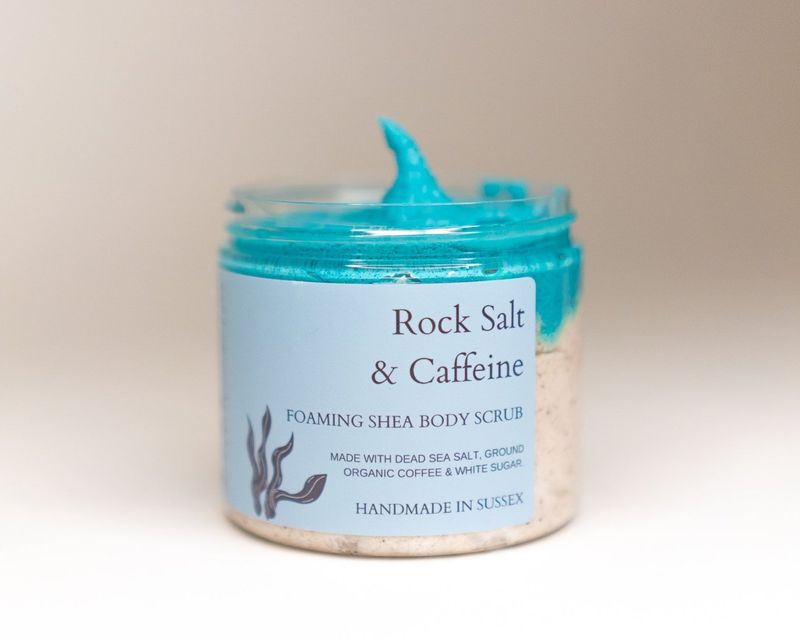 Brighton Rock Workshop Rock Salt &amp; Caffeine Whipped Soap Scrub